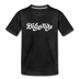 Delaware Youth T-Shirt - Hand Lettered Youth Delaware Tee - charcoal gray