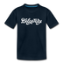 Delaware Youth T-Shirt - Hand Lettered Youth Delaware Tee - deep navy