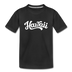 Hawaii Youth T-Shirt - Hand Lettered Youth Hawaii Tee - black