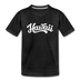 Hawaii Youth T-Shirt - Hand Lettered Youth Hawaii Tee - charcoal gray