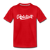 Connecticut Youth T-Shirt - Hand Lettered Youth Connecticut Tee - red
