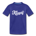 Illinois Youth T-Shirt - Hand Lettered Youth Illinois Tee - royal blue
