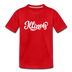 Illinois Youth T-Shirt - Hand Lettered Youth Illinois Tee - red
