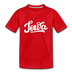 Iowa Youth T-Shirt - Hand Lettered Youth Iowa Tee - red