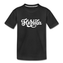 Florida Youth T-Shirt - Hand Lettered Youth Florida Tee - black