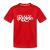 Florida Youth T-Shirt - Hand Lettered Youth Florida Tee - red