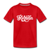 Florida Youth T-Shirt - Hand Lettered Youth Florida Tee - red