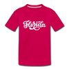 Florida Youth T-Shirt - Hand Lettered Youth Florida Tee - dark pink