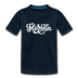 Florida Youth T-Shirt - Hand Lettered Youth Florida Tee - deep navy