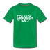 Florida Youth T-Shirt - Hand Lettered Youth Florida Tee - kelly green