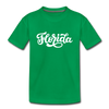 Florida Youth T-Shirt - Hand Lettered Youth Florida Tee - kelly green
