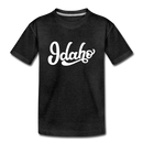 Idaho Youth T-Shirt - Hand Lettered Youth Idaho Tee - charcoal gray