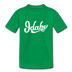 Idaho Youth T-Shirt - Hand Lettered Youth Idaho Tee - kelly green