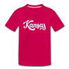 Kansas Youth T-Shirt - Hand Lettered Youth Kansas Tee