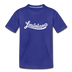 Louisiana Youth T-Shirt - Hand Lettered Youth Louisiana Tee - royal blue