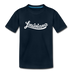 Louisiana Youth T-Shirt - Hand Lettered Youth Louisiana Tee - deep navy