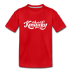 Kentucky Youth T-Shirt - Hand Lettered Youth Kentucky Tee - red