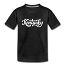 Kentucky Youth T-Shirt - Hand Lettered Youth Kentucky Tee - charcoal gray