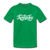 Kentucky Youth T-Shirt - Hand Lettered Youth Kentucky Tee - kelly green