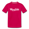 Minnesota Youth T-Shirt - Hand Lettered Youth Minnesota Tee - dark pink