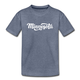 Minnesota Youth T-Shirt - Hand Lettered Youth Minnesota Tee