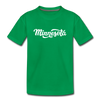 Minnesota Youth T-Shirt - Hand Lettered Youth Minnesota Tee - kelly green