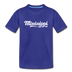 Mississippi Youth T-Shirt - Hand Lettered Youth Mississippi Tee - royal blue