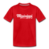Mississippi Youth T-Shirt - Hand Lettered Youth Mississippi Tee - red