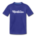 Montana Youth T-Shirt - Hand Lettered Youth Montana Tee - royal blue