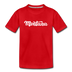 Montana Youth T-Shirt - Hand Lettered Youth Montana Tee - red