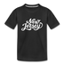 New Jersey Youth T-Shirt - Hand Lettered Youth New Jersey Tee - black