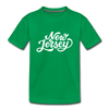 New Jersey Youth T-Shirt - Hand Lettered Youth New Jersey Tee