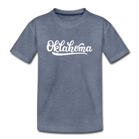 Oklahoma Youth T-Shirt - Hand Lettered Youth Oklahoma Tee