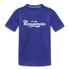 Pennsylvania Youth T-Shirt - Hand Lettered Youth Pennsylvania Tee - royal blue