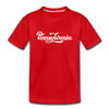 Pennsylvania Youth T-Shirt - Hand Lettered Youth Pennsylvania Tee