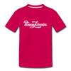 Pennsylvania Youth T-Shirt - Hand Lettered Youth Pennsylvania Tee