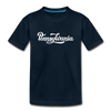 Pennsylvania Youth T-Shirt - Hand Lettered Youth Pennsylvania Tee - deep navy