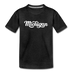 Michigan Youth T-Shirt - Hand Lettered Youth Michigan Tee - charcoal gray