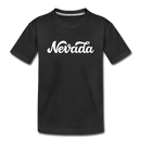 Nevada Youth T-Shirt - Hand Lettered Youth Nevada Tee - black
