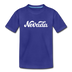 Nevada Youth T-Shirt - Hand Lettered Youth Nevada Tee - royal blue