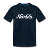 Nevada Youth T-Shirt - Hand Lettered Youth Nevada Tee - deep navy