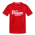 Oregon Youth T-Shirt - Hand Lettered Youth Oregon Tee - red
