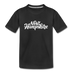 New Hampshire Youth T-Shirt - Hand Lettered Youth New Hampshire Tee - black