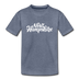 New Hampshire Youth T-Shirt - Hand Lettered Youth New Hampshire Tee - heather blue