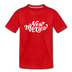 New Mexico Youth T-Shirt - Hand Lettered Youth New Mexico Tee - red