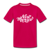 New Mexico Youth T-Shirt - Hand Lettered Youth New Mexico Tee - dark pink