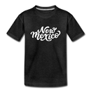 New Mexico Youth T-Shirt - Hand Lettered Youth New Mexico Tee - charcoal gray