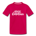 North Carolina Youth T-Shirt - Hand Lettered Youth North Carolina Tee - dark pink
