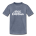 North Carolina Youth T-Shirt - Hand Lettered Youth North Carolina Tee - heather blue