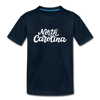 North Carolina Youth T-Shirt - Hand Lettered Youth North Carolina Tee - deep navy